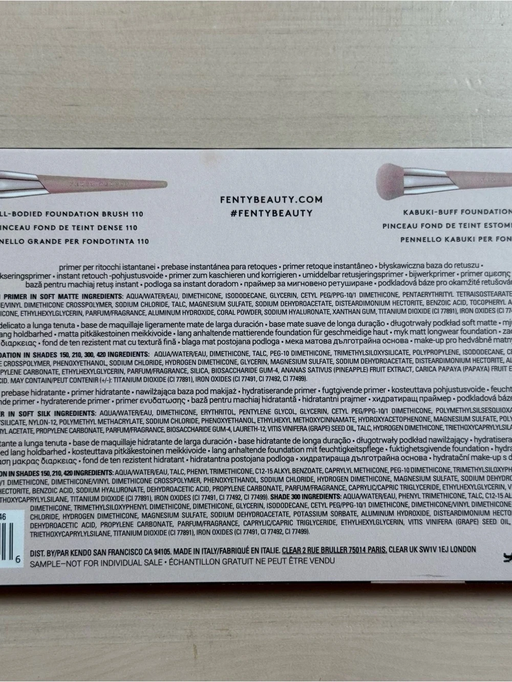 Fenty Beauty Pro Filt'r Primer & Foundation Set — Pink & Beige
